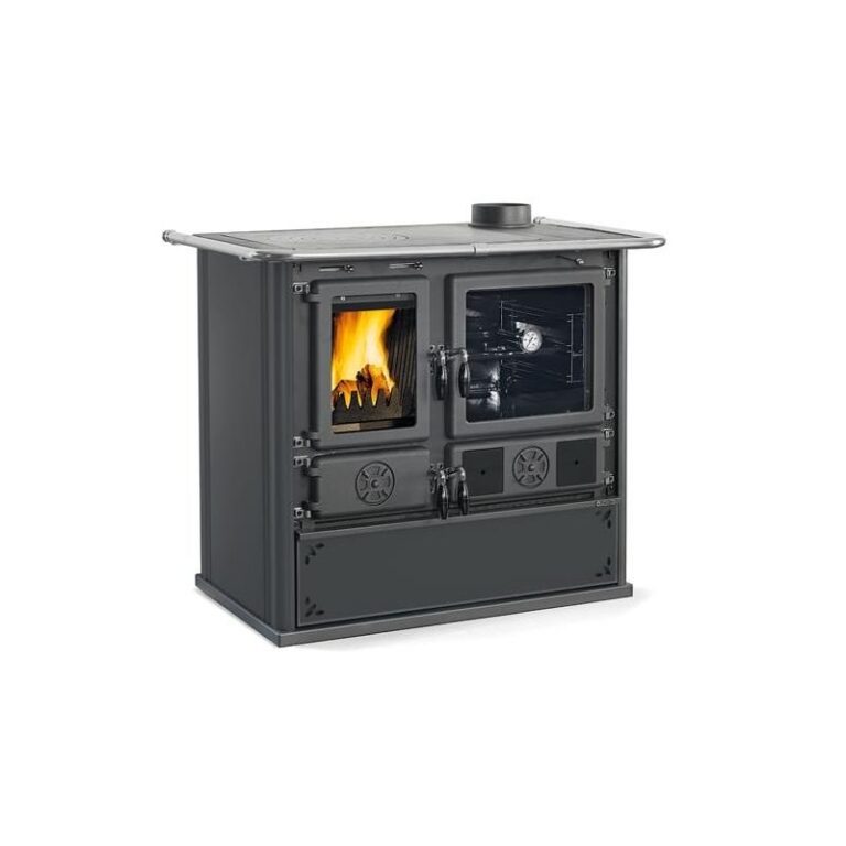 Cuisinière à bois raccordable - LA NORDICA Rosa Steel 5.0 8.8 kW