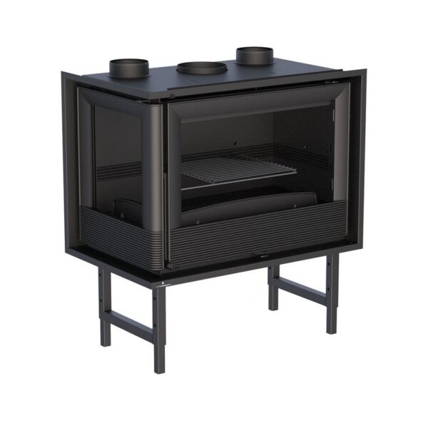 Insert à bois 2 faces ventilé canalisable - BRONPI Paris 70 EI 11 kW