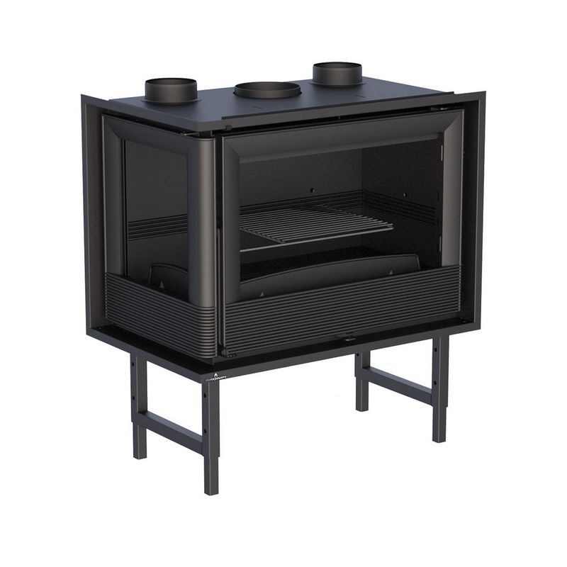 Insert à bois 2 faces ventilé canalisable - BRONPI Paris 70 EI 11 kW Insert à bois 2 faces ventilé canalisable - BRONPI Paris 70 EI 11 kW